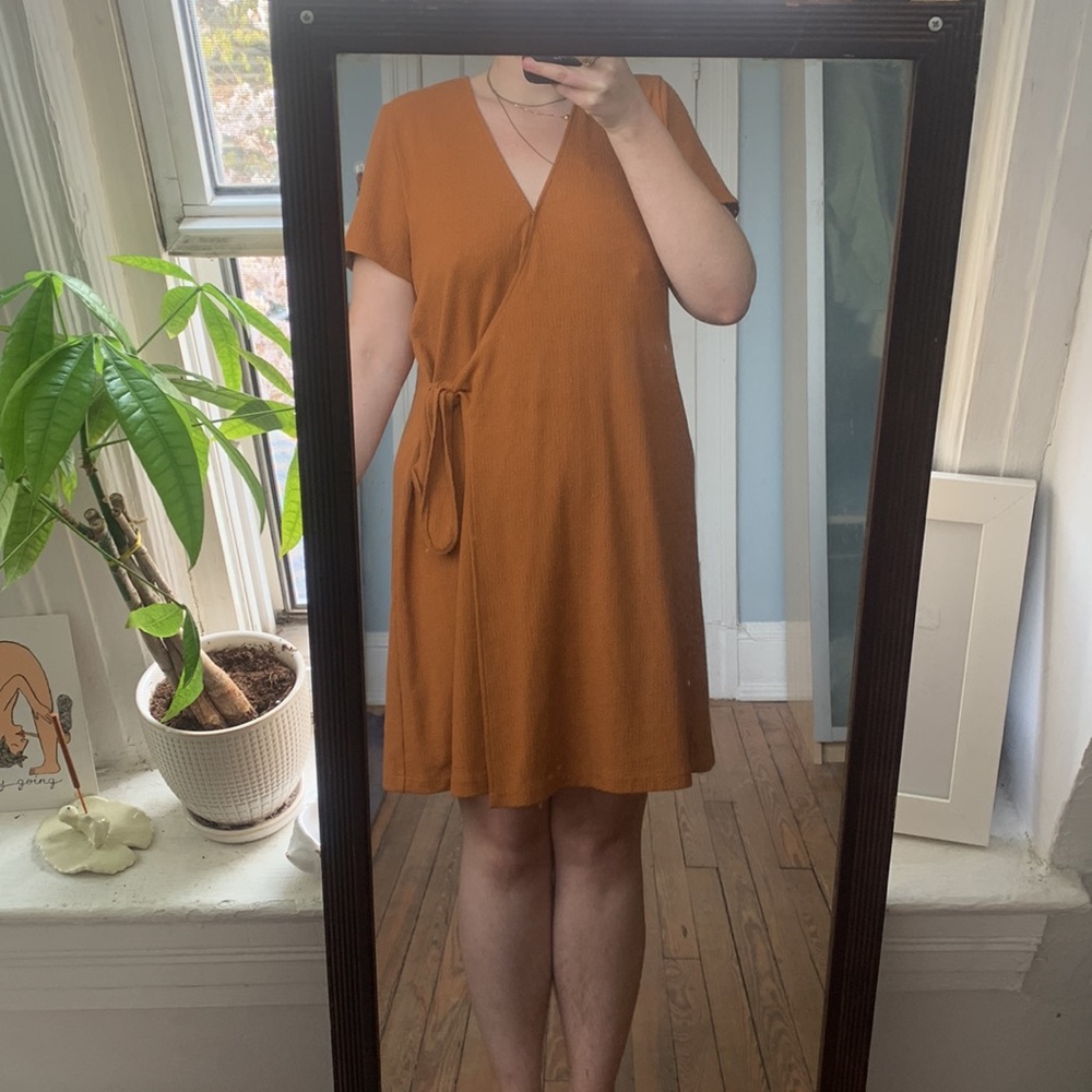 Madewell copper dress (XL)